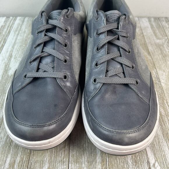Callaway Del Mar Golf Shoes Size 11 Gray Leather Spikeless Low Top - Picture 4 of 14